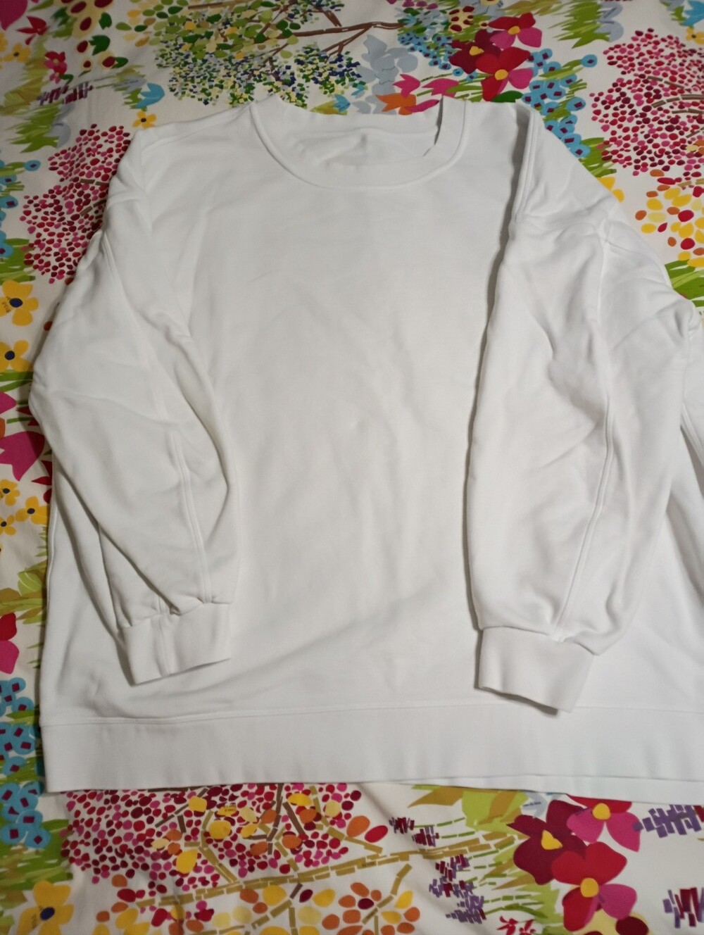 Lululemon White Sweatshirt XXL